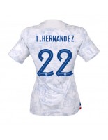 Ranska Theo Hernandez #22 Vieraspaita Naisten MM-kisat 2022 Lyhythihainen
